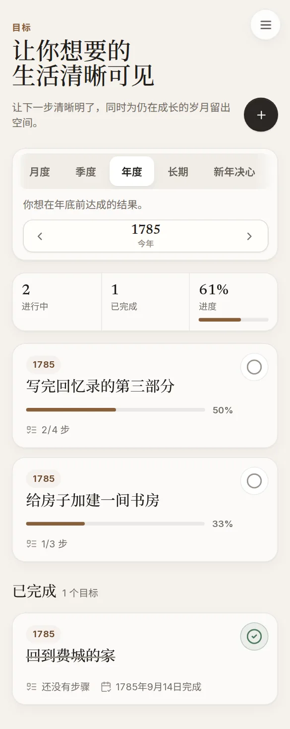 手机上的 Dogood：目标